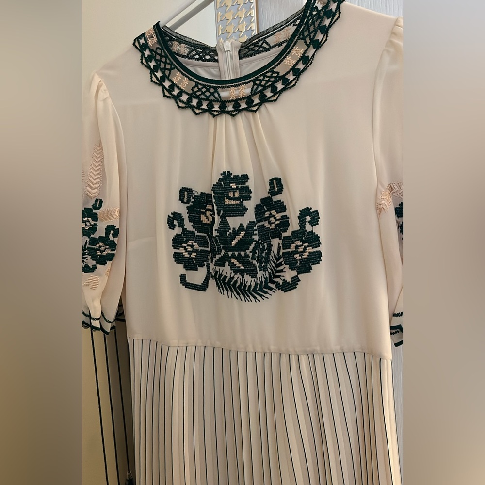 Embroidered Maxi Dress